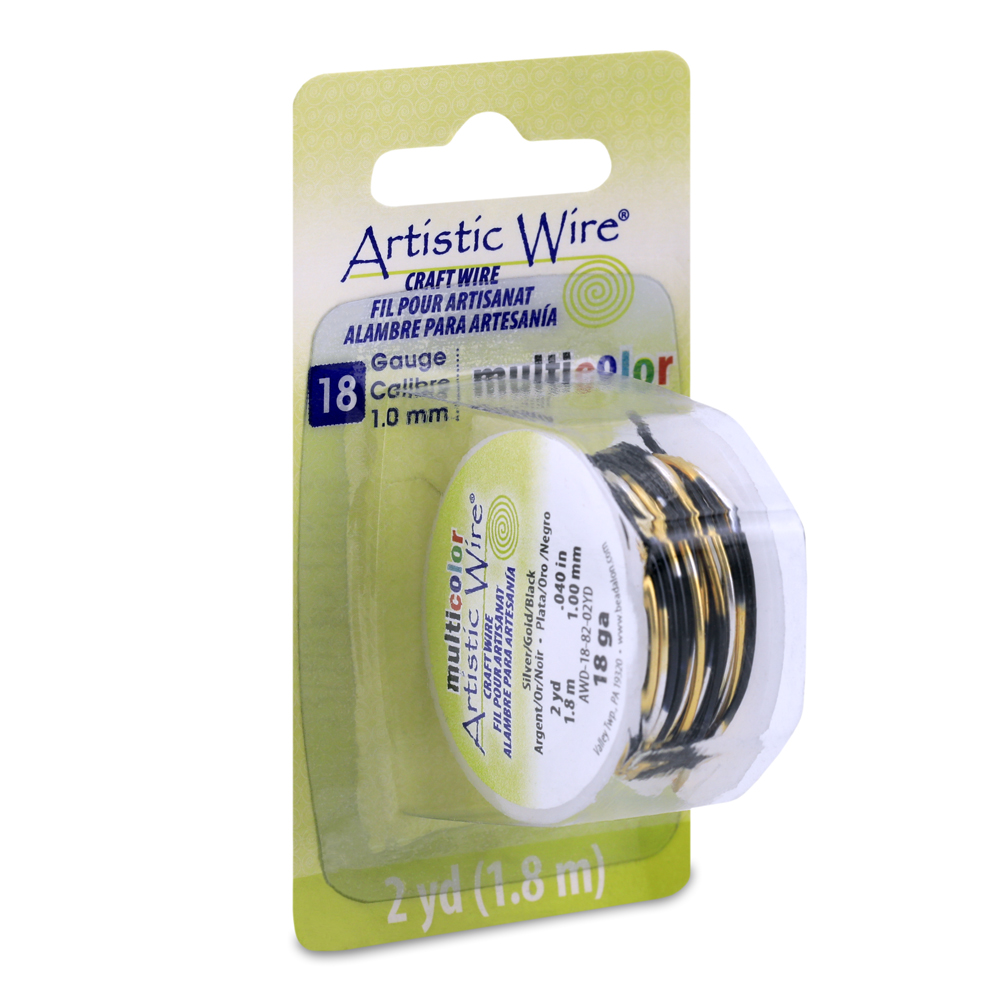 18 Gauge Artistic Wire-Silver 4yd