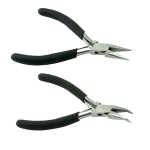 Tool Kit, Chain and Bent Nose Pliers, 2 pc