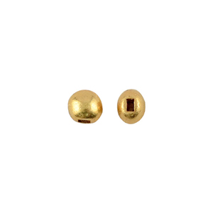 Flat Memory Wire End Cap, 0.19 in x 0.15 in, 5 mm x 4 mm, Gold Color, 10 pc