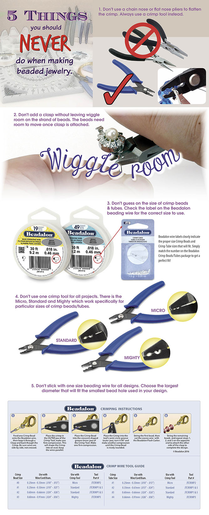 Beading for Beginners - Choosing The Right Bead Stringing Wire