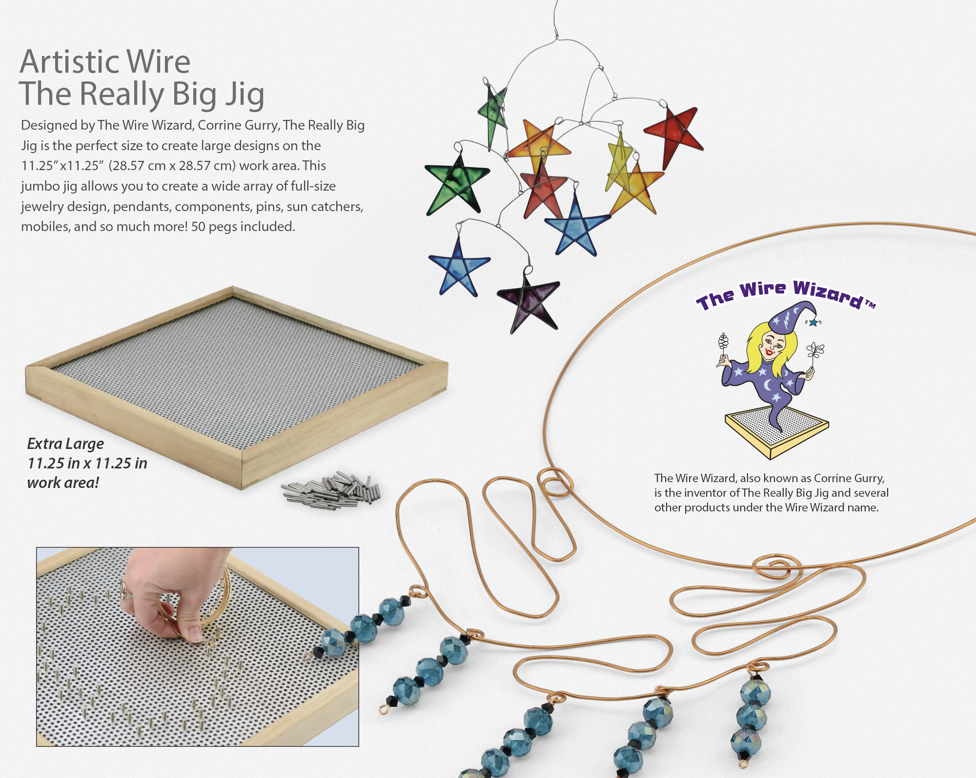 Extra Pegs for Deluxe Jig Wire Wrapping Kit | Esslinger