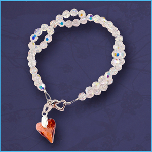 Crystal Petals Bracelet