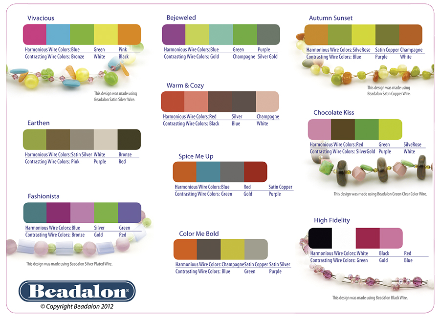 Waist Bead Color Chart