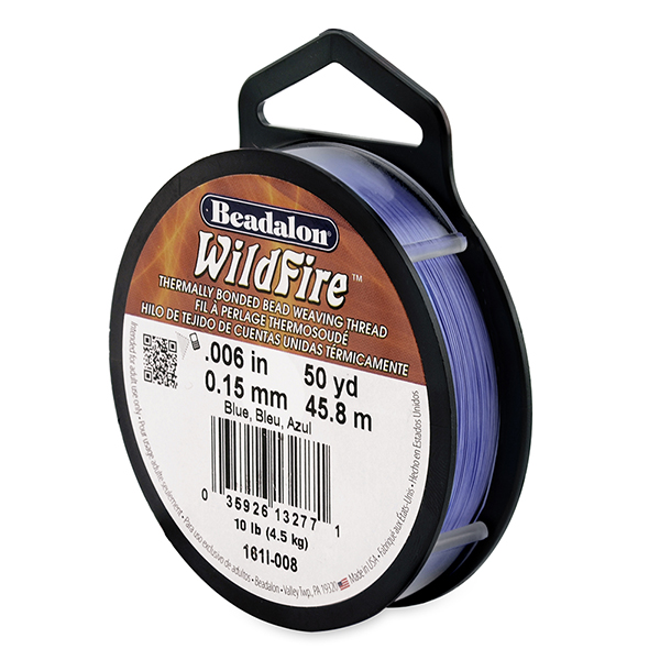 Wildfire, .006 in, 0.15 mm, Break Strength 10 lb / 4.5 kg, Blue, 50 yd / 45 m