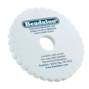 Kumihimo Disk, Round, 6 in, 15.2 cm