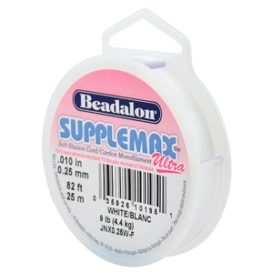 Supplemax Ultra, 0.25 mm / .010 in, White, 25 m / 82 ft